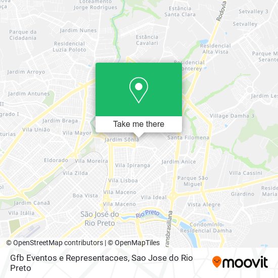Gfb Eventos e Representacoes map