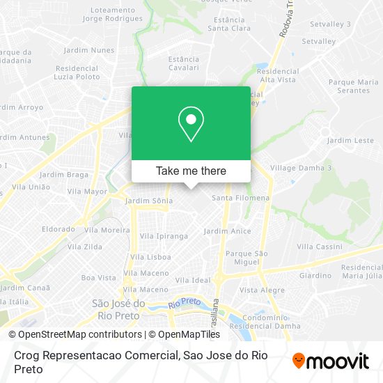 Mapa Crog Representacao Comercial