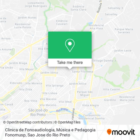 Mapa Clinica de Fonoaudiologia, Música e Pedagogia Fonomusp