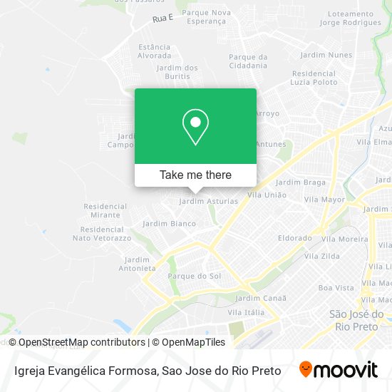 Igreja Evangélica Formosa map