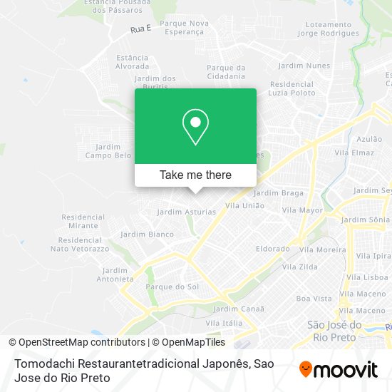 Tomodachi Restaurantetradicional Japonês map