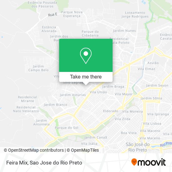 Feira Mix map