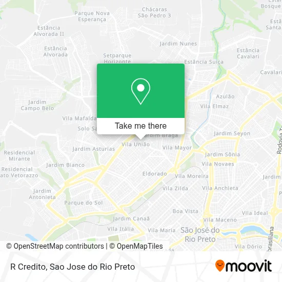 R Credito map