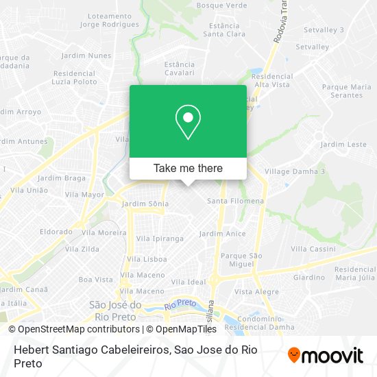 Mapa Hebert Santiago Cabeleireiros