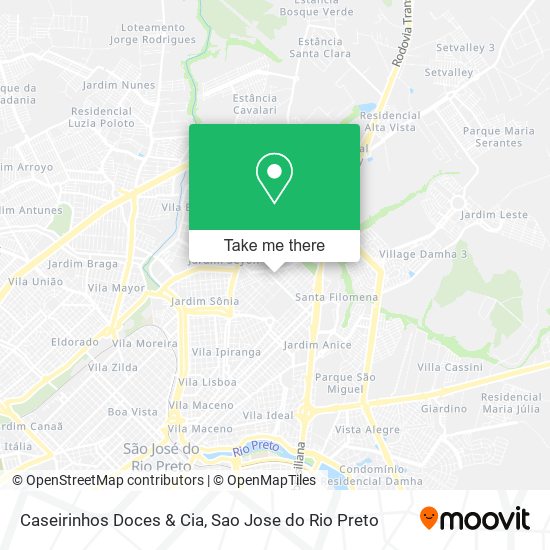 Caseirinhos Doces & Cia map