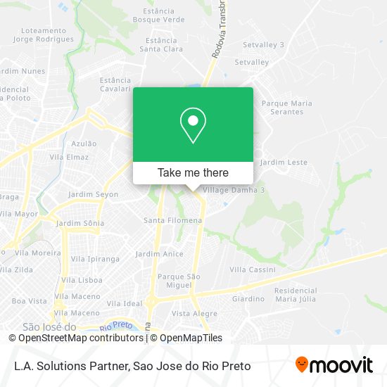 L.A. Solutions Partner map