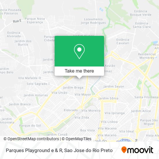 Parques Playground e & R map