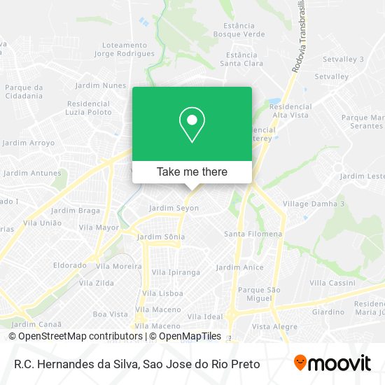 R.C. Hernandes da Silva map