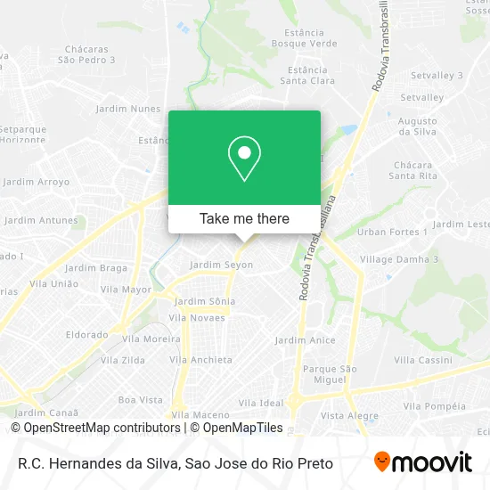 R.C. Hernandes da Silva map