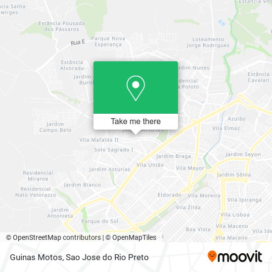 Guinas Motos map