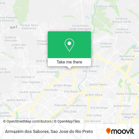 Armazém dos Sabores map