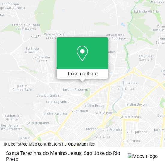 Santa Terezinha do Menino Jesus map