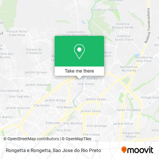Rongetta e Rongetta map