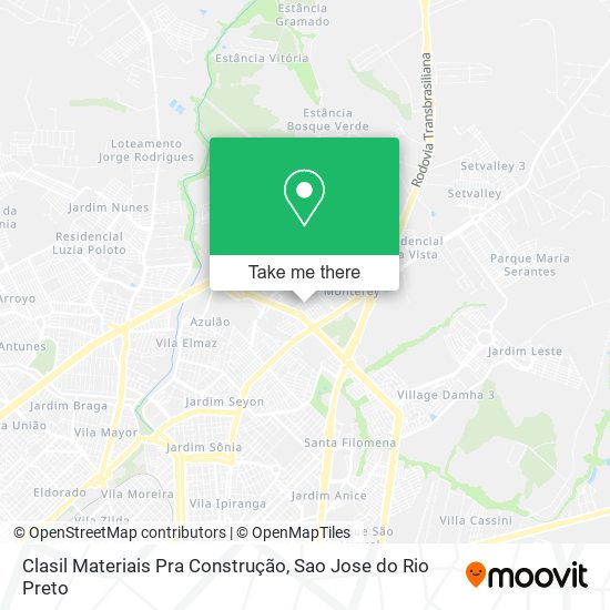 Mapa Clasil Materiais Pra Construção