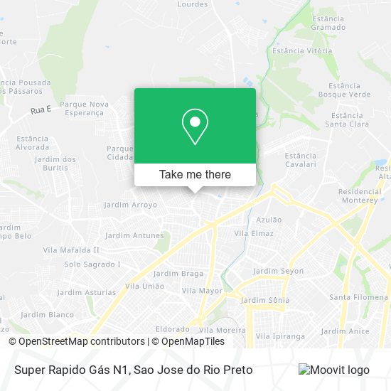 Super Rapido Gás N1 map