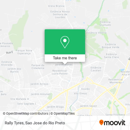 Rally Tyres map