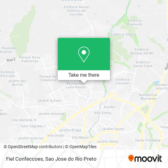 Fiel Confeccoes map