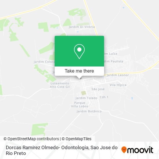 Dorcas Ramírez Olmedo- Odontologia map