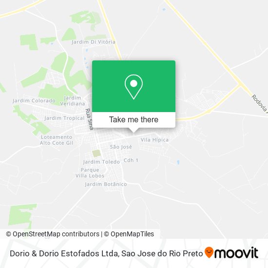 Dorio & Dorio Estofados Ltda map