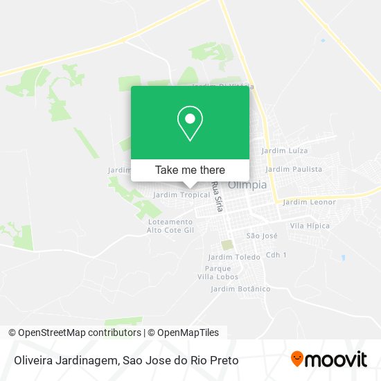 Oliveira Jardinagem map