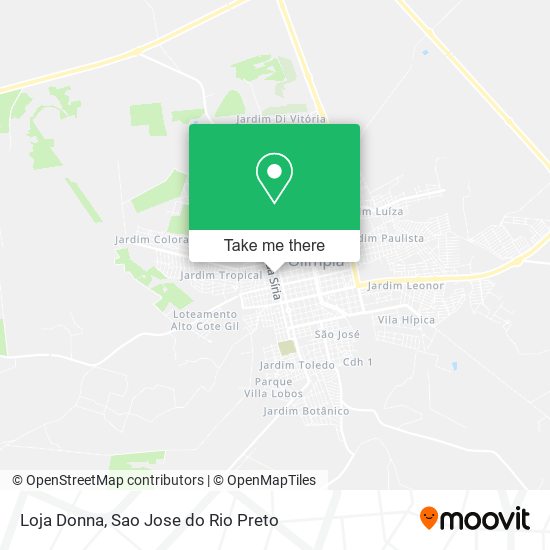Loja Donna map