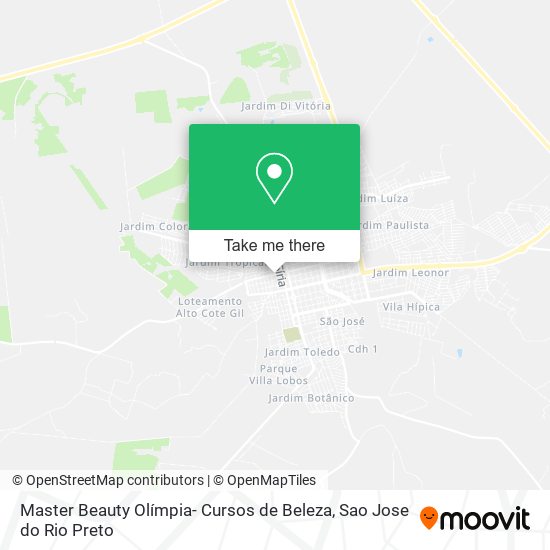 Master Beauty Olímpia- Cursos de Beleza map
