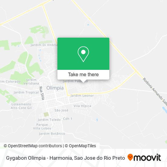 Gygabon Olímpia - Harmonia map