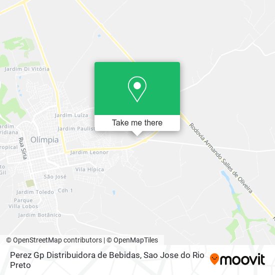 Perez Gp Distribuidora de Bebidas map