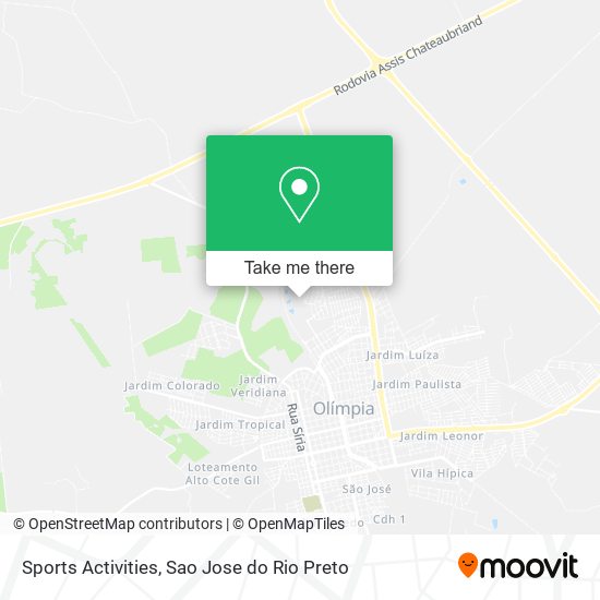 Mapa Sports Activities