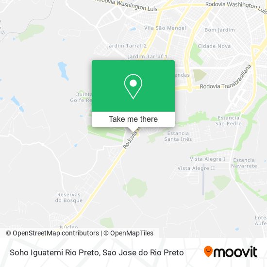 Soho Iguatemi Rio Preto map