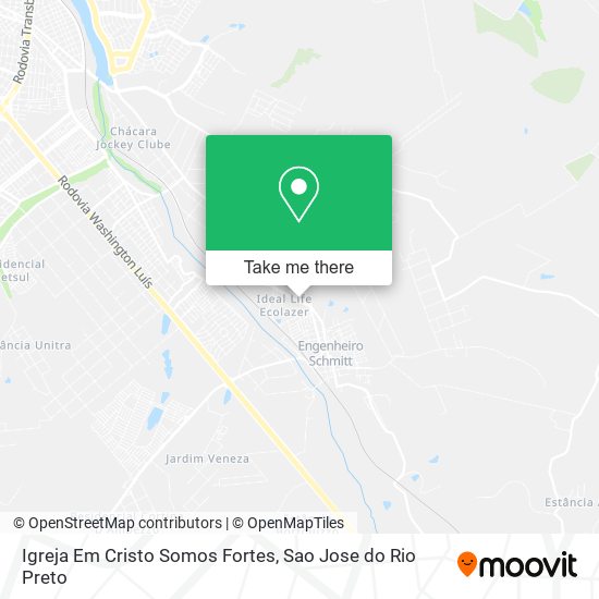 Igreja Em Cristo Somos Fortes map
