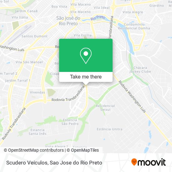 Scudero Veículos map