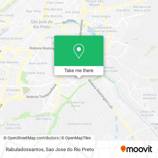 Rabuladossantos map