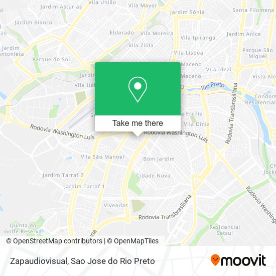 Zapaudiovisual map