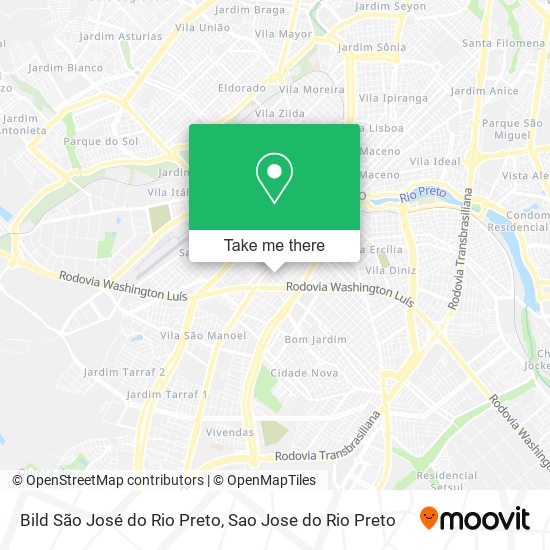 Bild São José do Rio Preto map