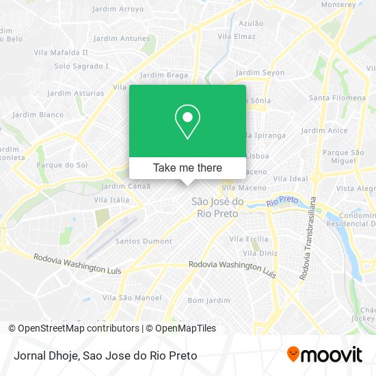 Jornal Dhoje map
