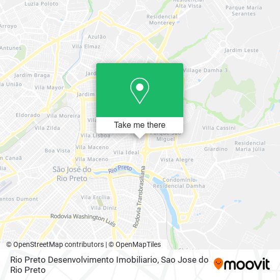 Rio Preto Desenvolvimento Imobiliario map