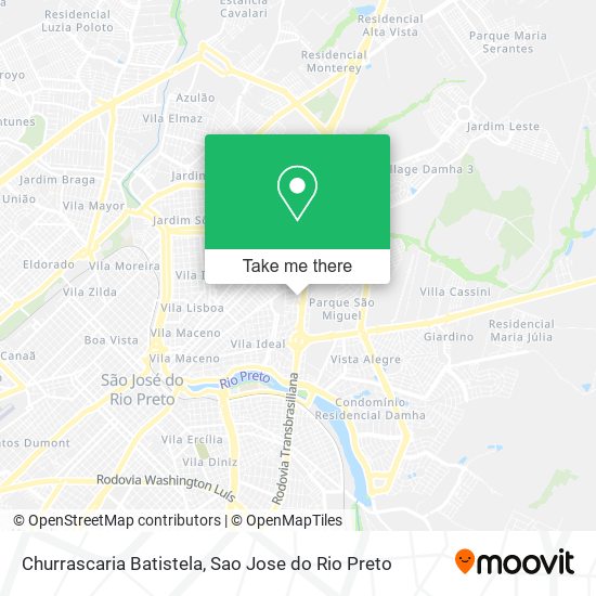 Churrascaria Batistela map