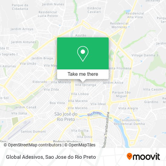 Global Adesivos map