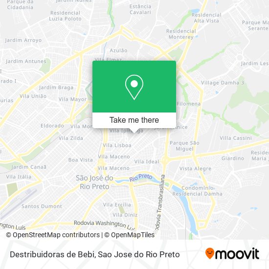 Destribuidoras de Bebi map