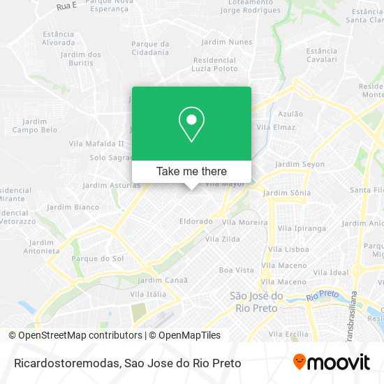 Ricardostoremodas map