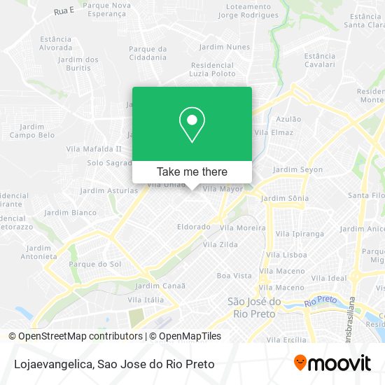 Lojaevangelica map