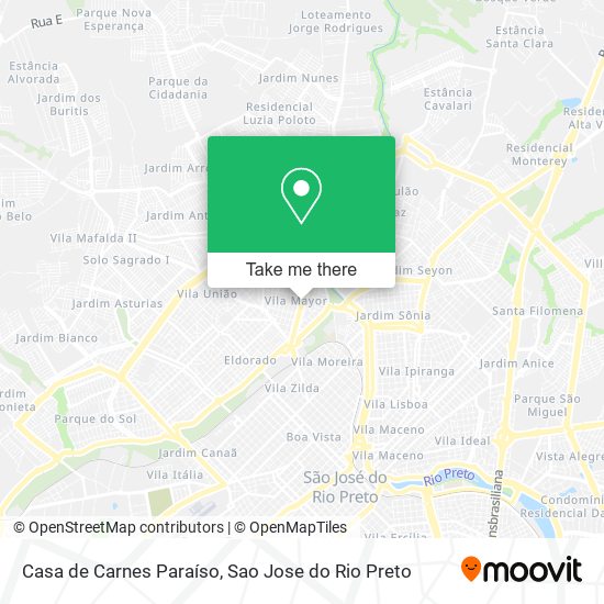 Casa de Carnes Paraíso map