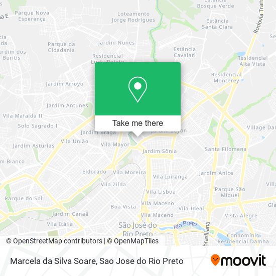 Marcela da Silva Soare map