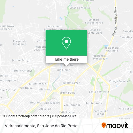 Vidracariamonte map