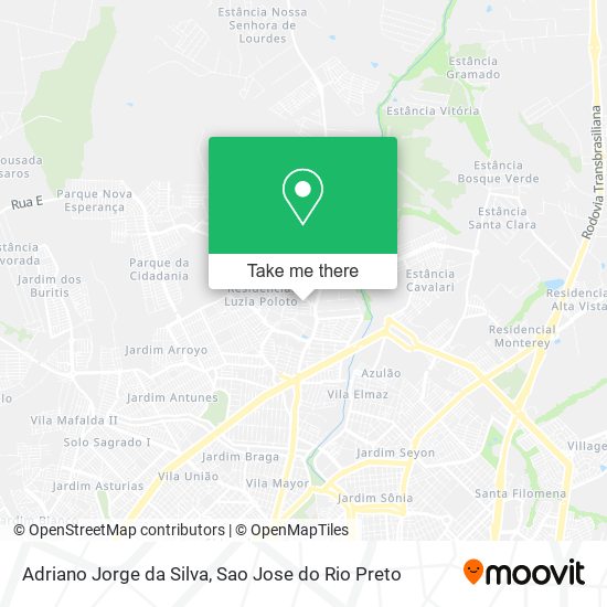 Adriano Jorge da Silva map