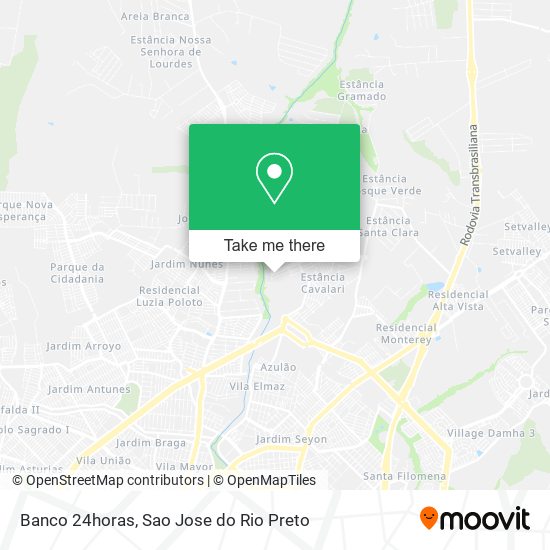 Banco 24horas map