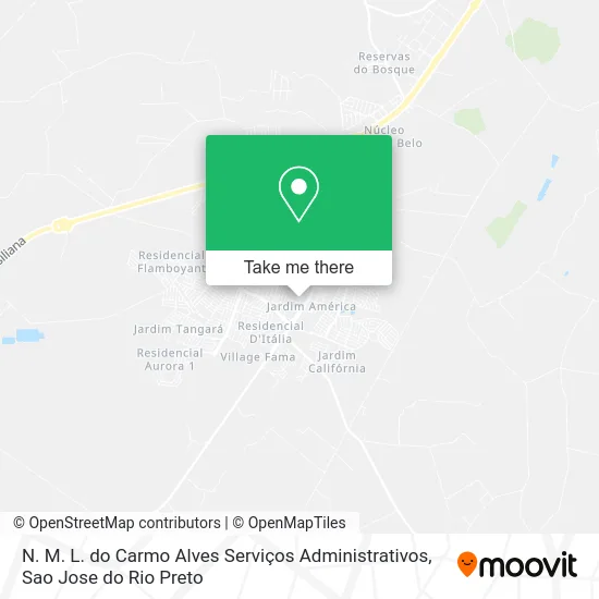 N. M. L. do Carmo Alves Serviços Administrativos map
