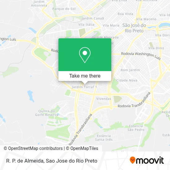 R. P. de Almeida map