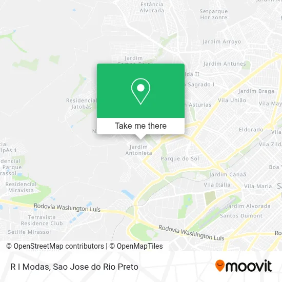 R I Modas map